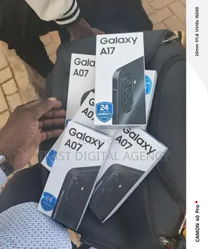 New Samsung Galaxy A07 4G 64 GB Black