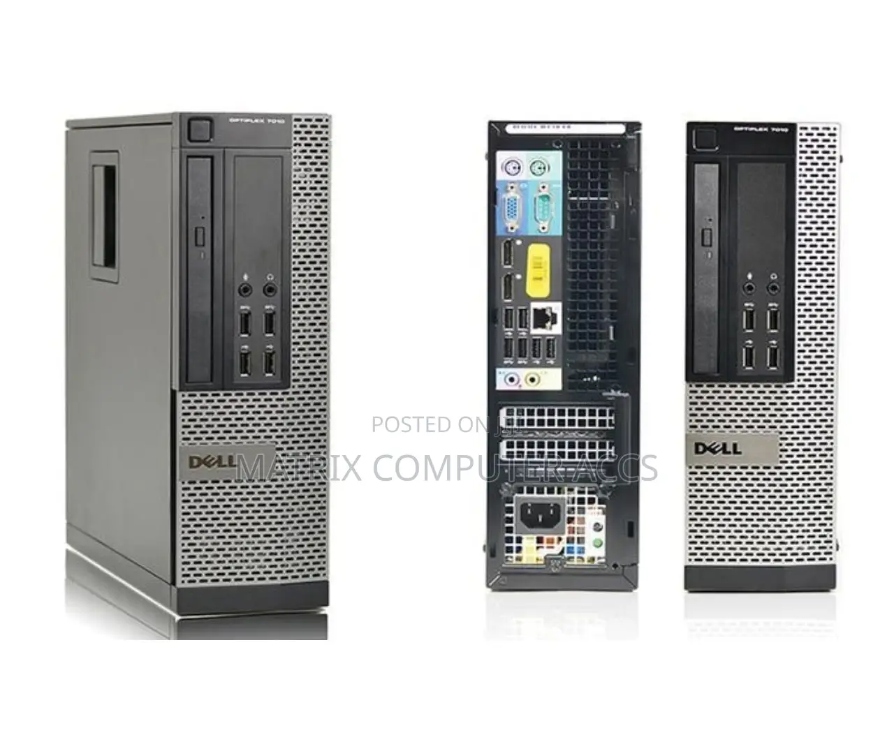 Desktop Computer Dell Optiplex 7010 MT 4GB Intel Core I3 HDD 500GB