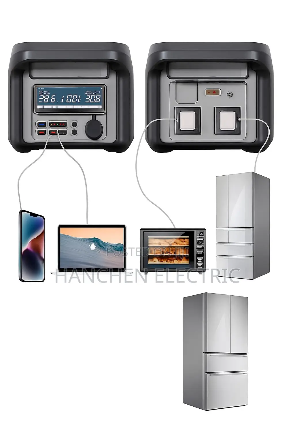1500 Watts Power Station – Solar Ac Backup System