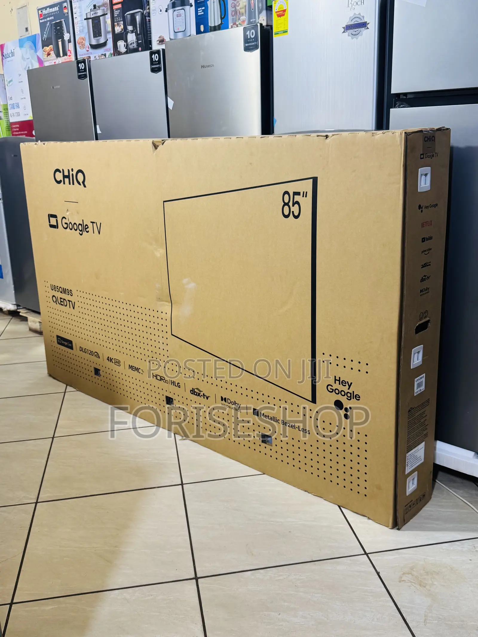 Chiq 85 Inch Smart 4k Qled Tv