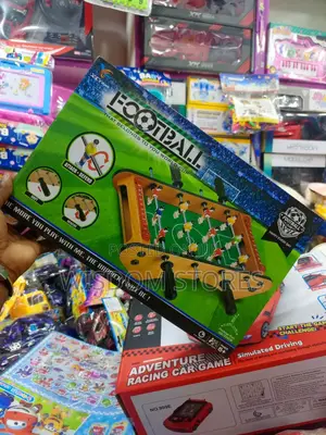 Miniature Wooden Foosball Table Game.
