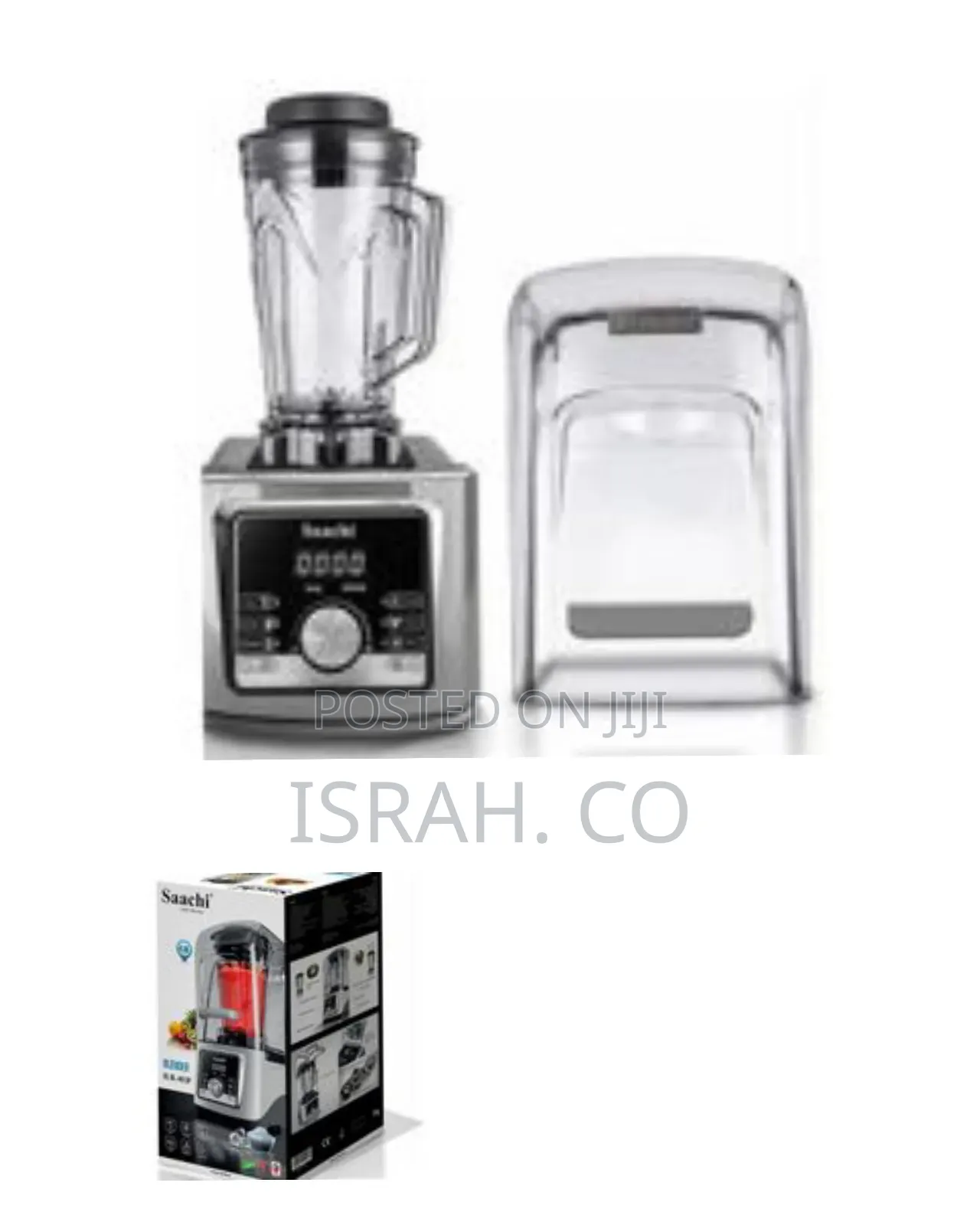 Saachi Commercial 4l Silent Blender With Ice Crusher