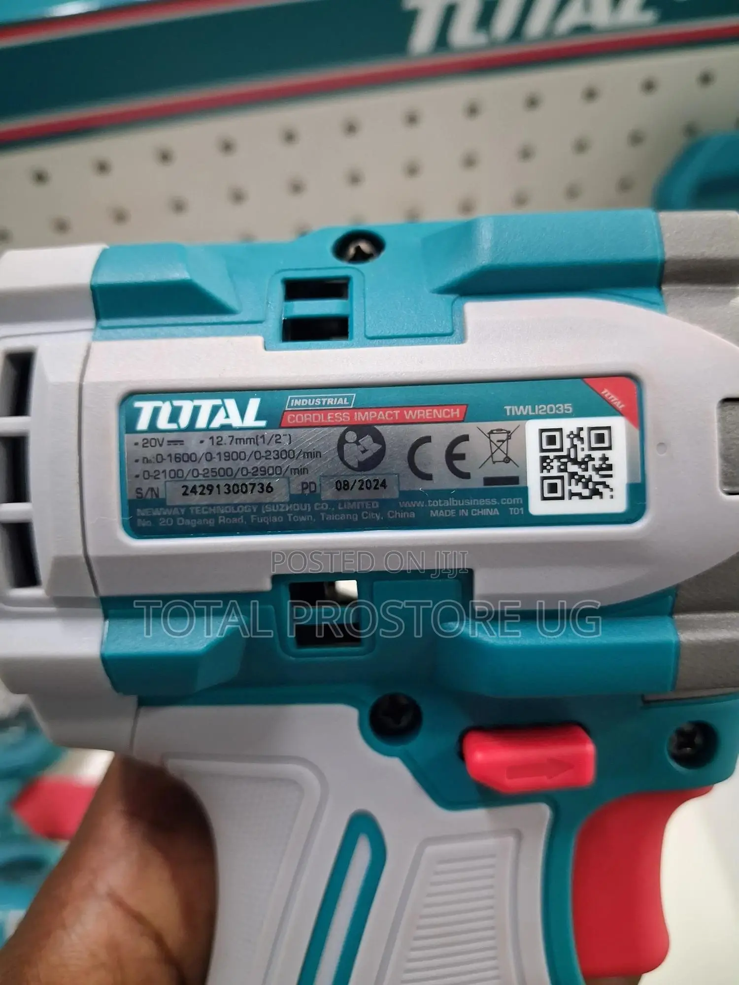 Cordless Impact Wrench 350nm
