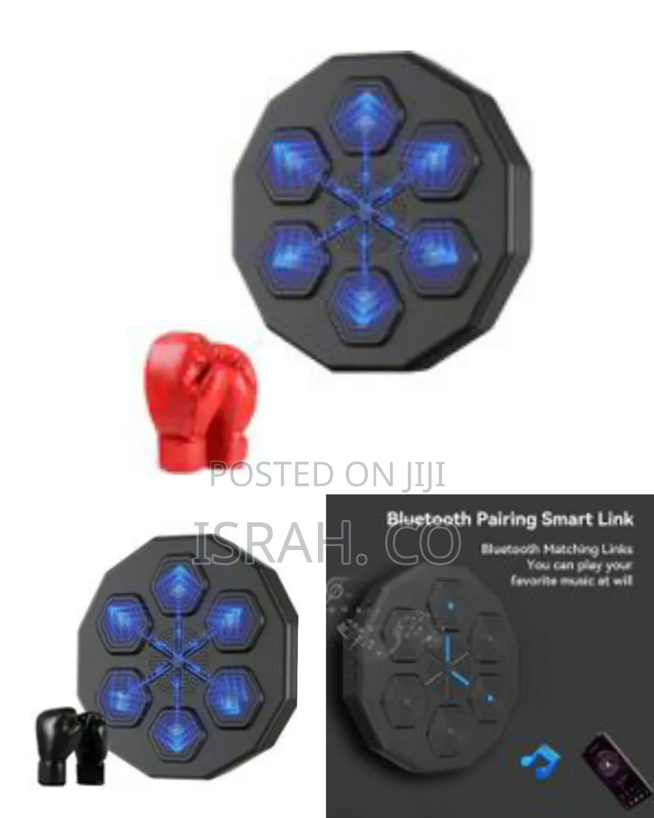 Smart Interactive Boxing Training Machine With Led Reaction Targets