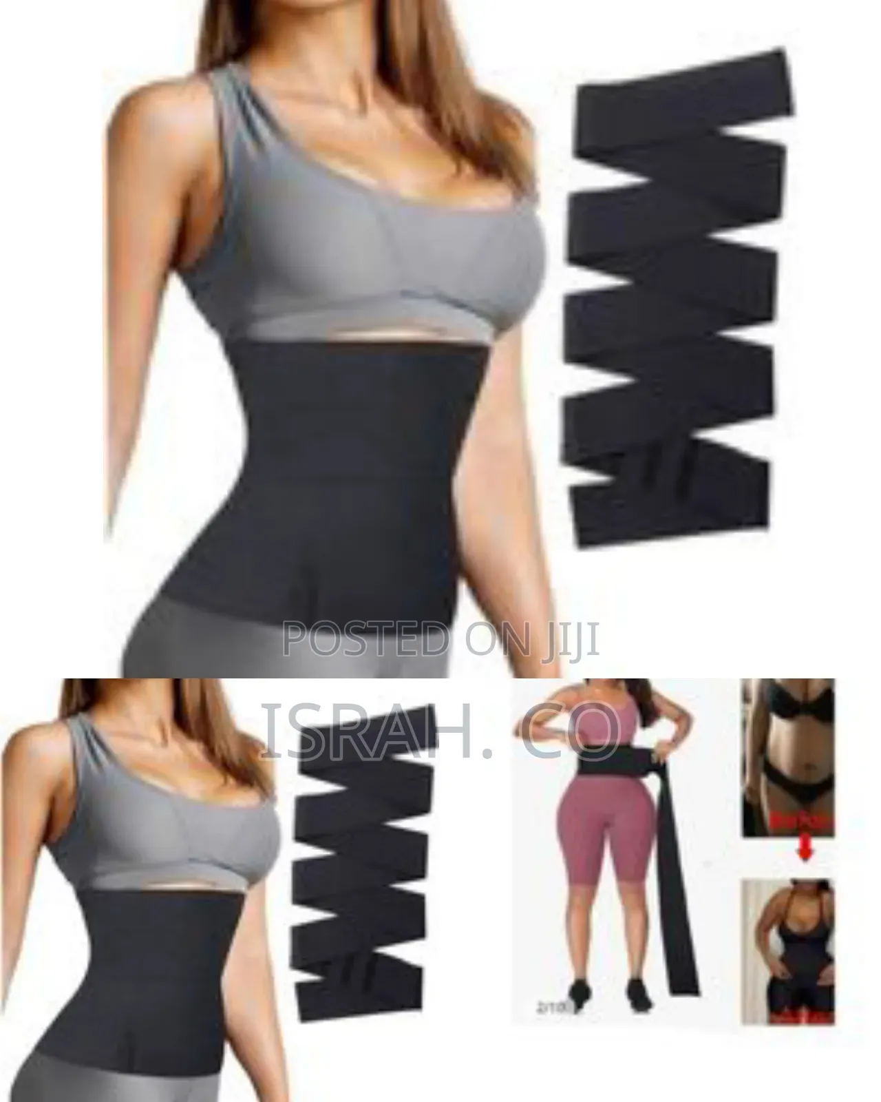 Adjustable Wrap Waist Trainer for Women - Multicolor