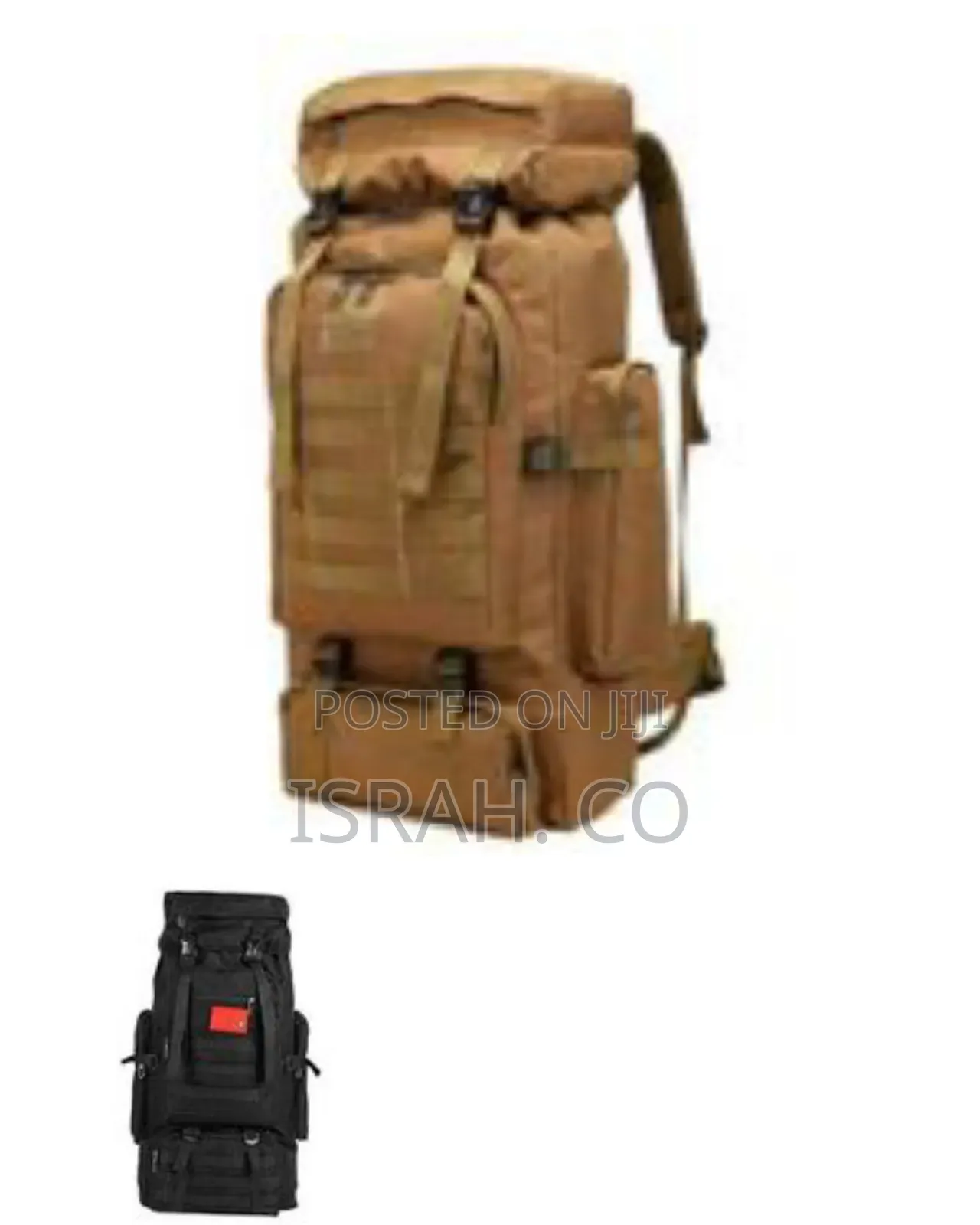 Heavy-Duty Tactical / Hiking Backpack - Multicolor
