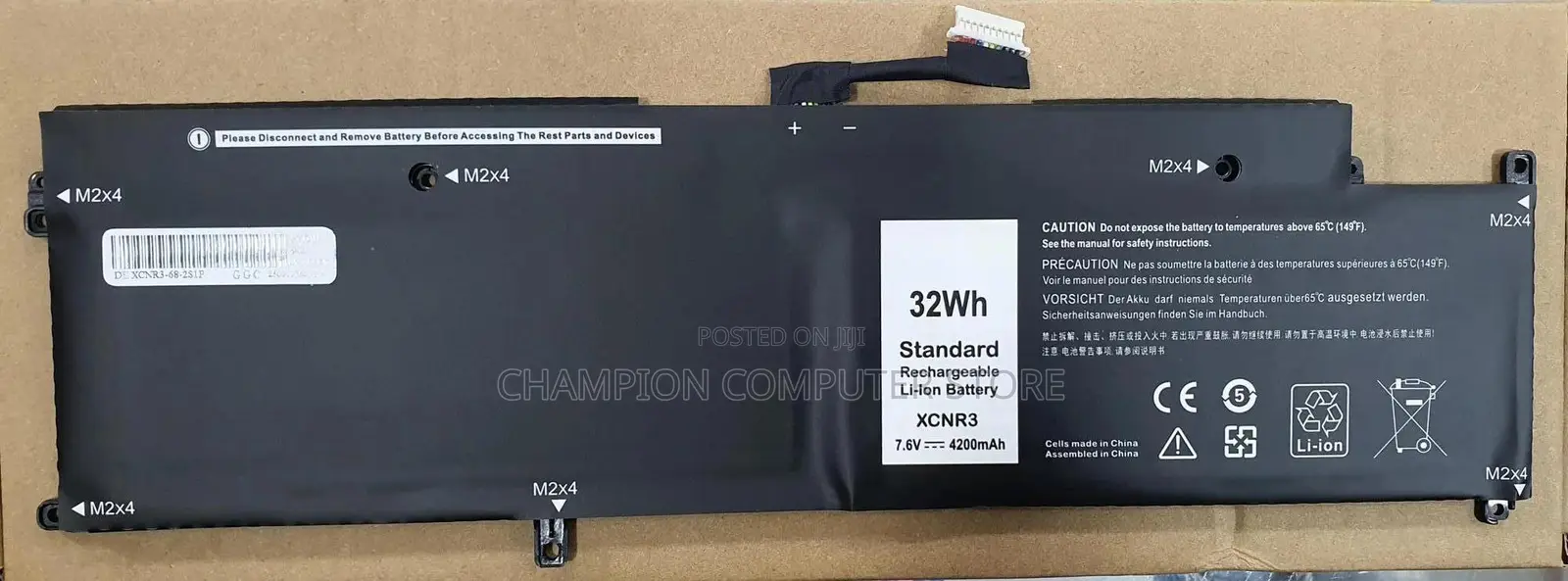 Dell Xcnr3 for Latitude 13 7370 Ultrabook Series 0xcnr3 Wy7cg Wv7cg