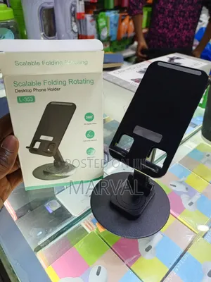 Scalable Folding Rotating Desktop Phone Holder,