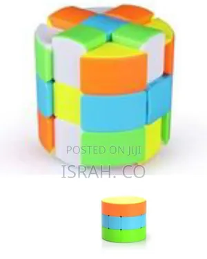 Cylindrical Barrel Twist Puzzle (3x3 Style)