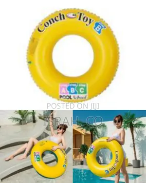 Educational Fun Inflatable Swim Ring / Pool Float Tube