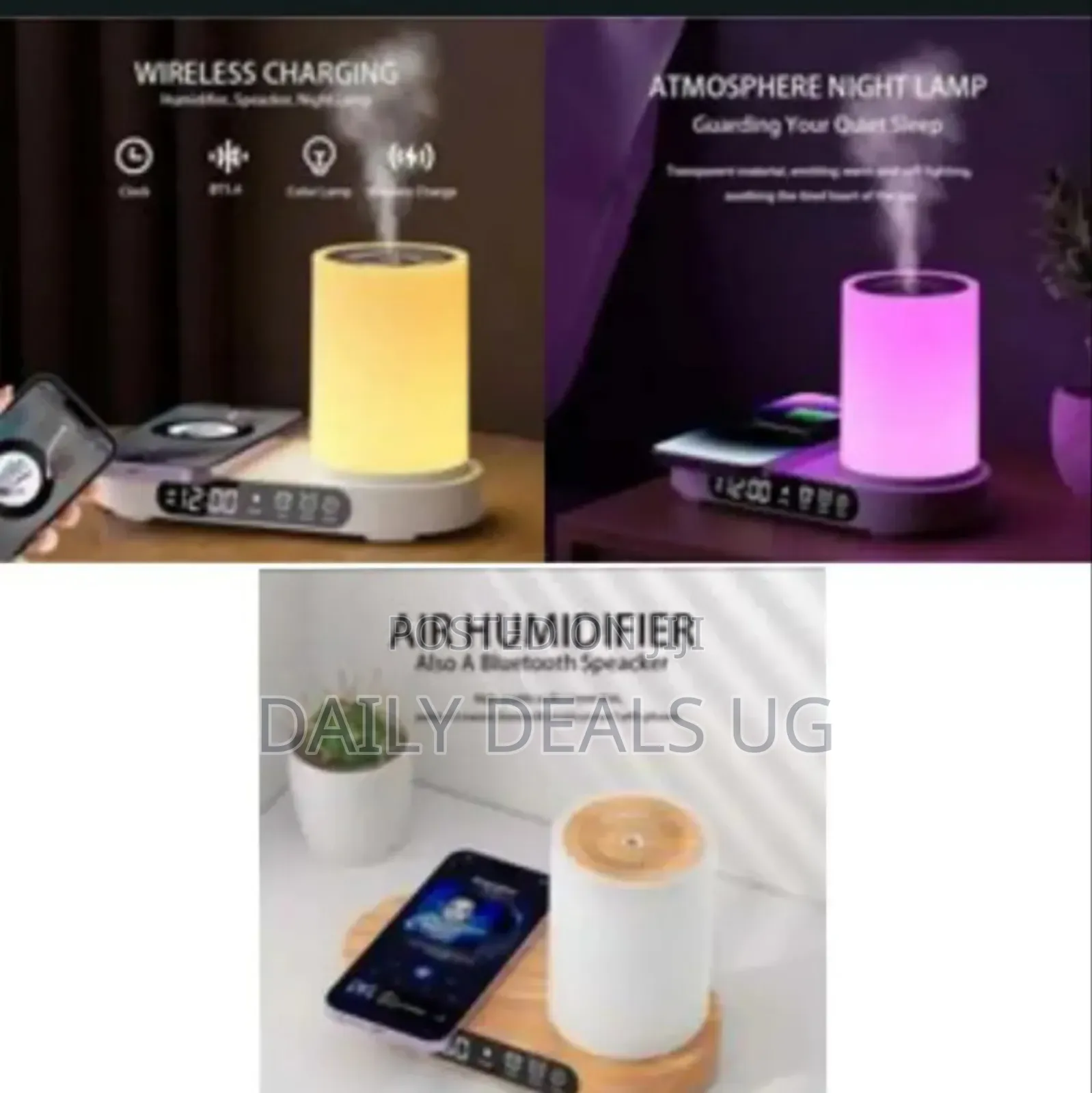 Multi-functional Aromatherapy Machine With Wireless Charger