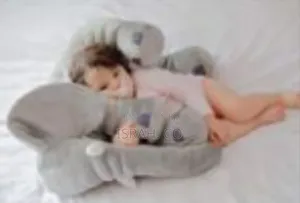Giant Plush Elephant Baby Pillow and Comfort Toy