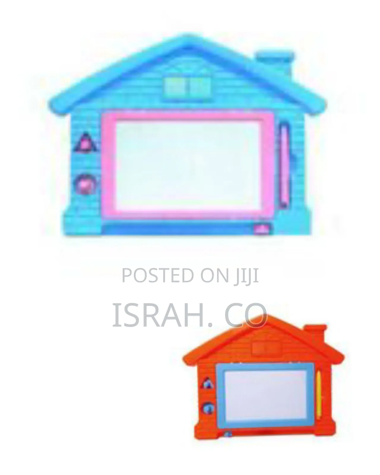 House-Shaped Magnetic Drawing Board / Erasable Doodle Toy -