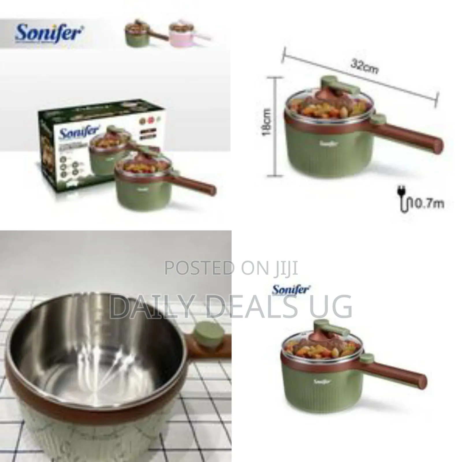 Sonifer Multi-Functional Electric Cooking Pot
