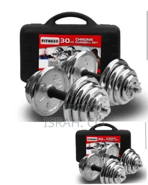 Chrome 30kg Full Weight Set