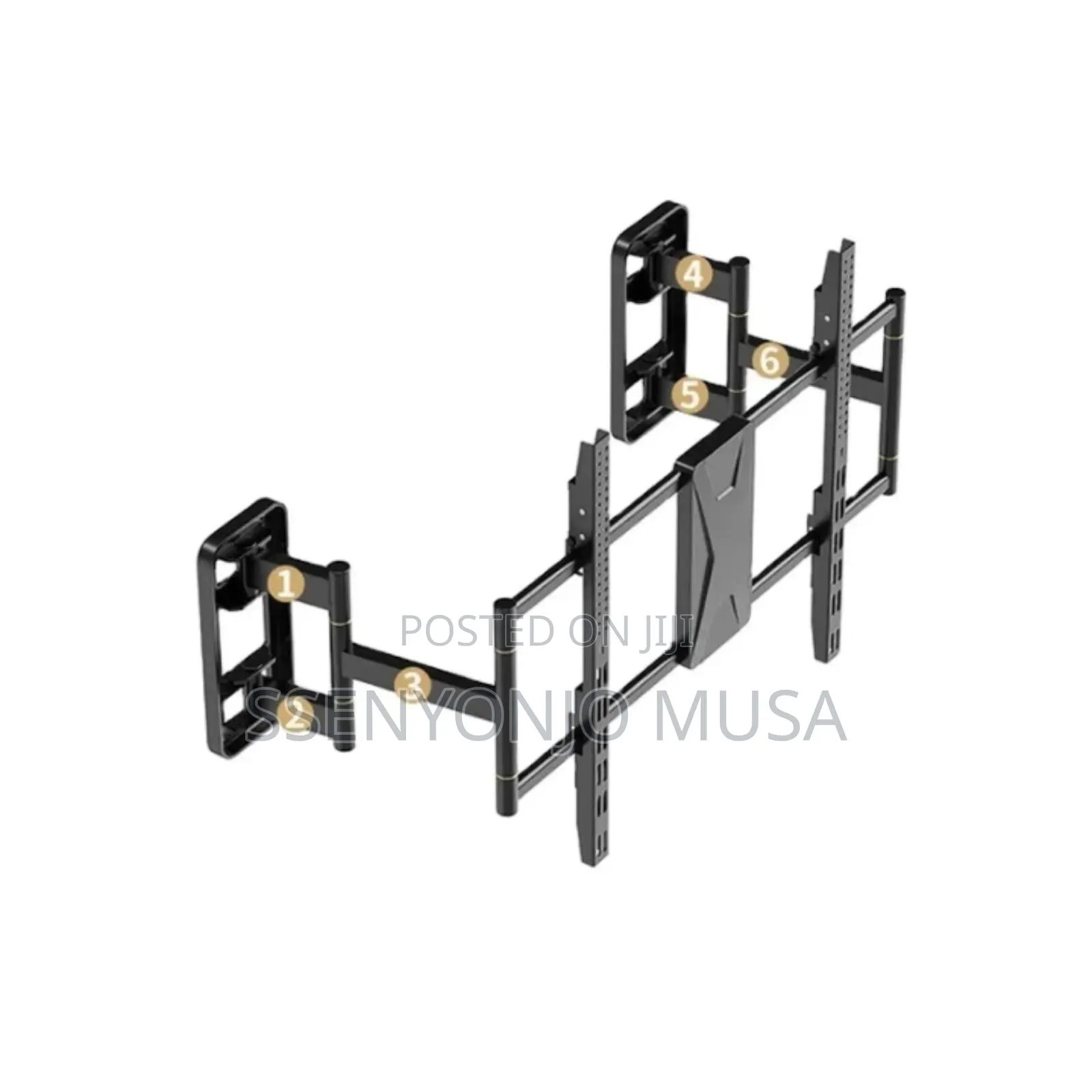 Smart Full Motion Tv Wall Mount Bracket 40–75 Inch – Swivel Tilt.