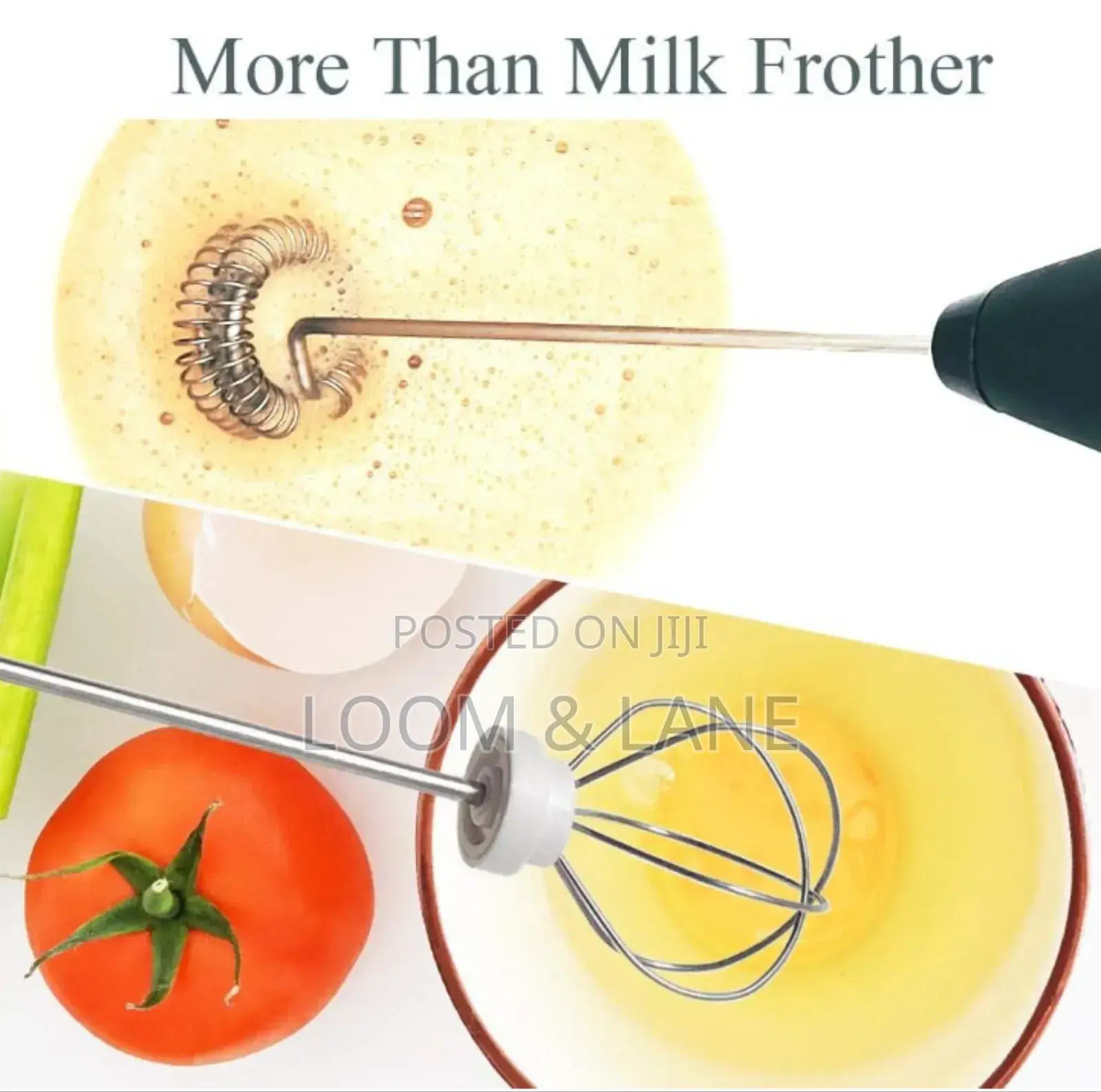 2in1 Rechargeable Milk and Coffee Frother