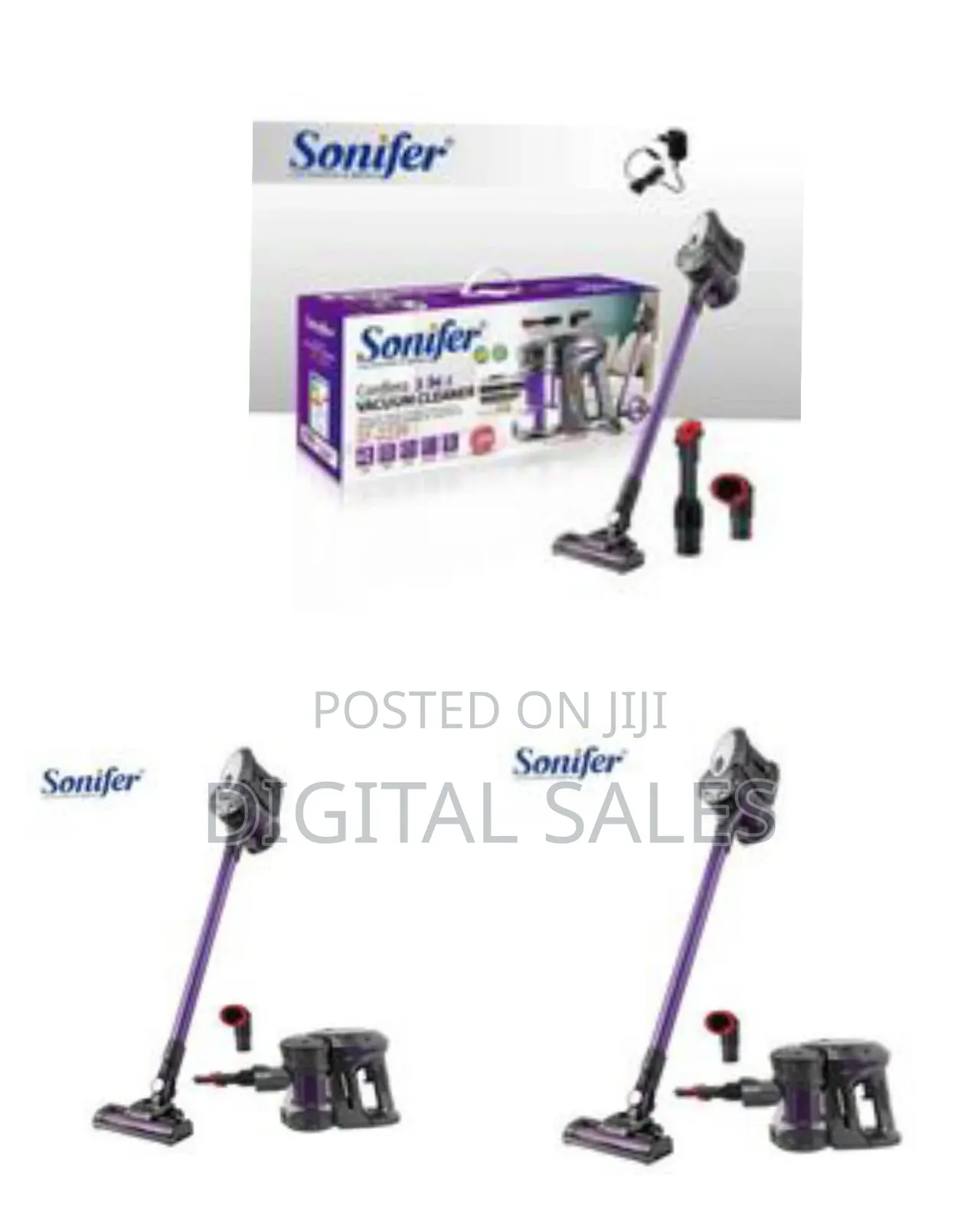 Sonifer 3-in-1 Dry Hand Held Vacuum Cleaner