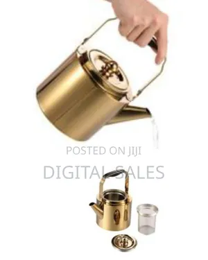 Polished Stainless Steel Teapot / Serving Kettle (1.8l)