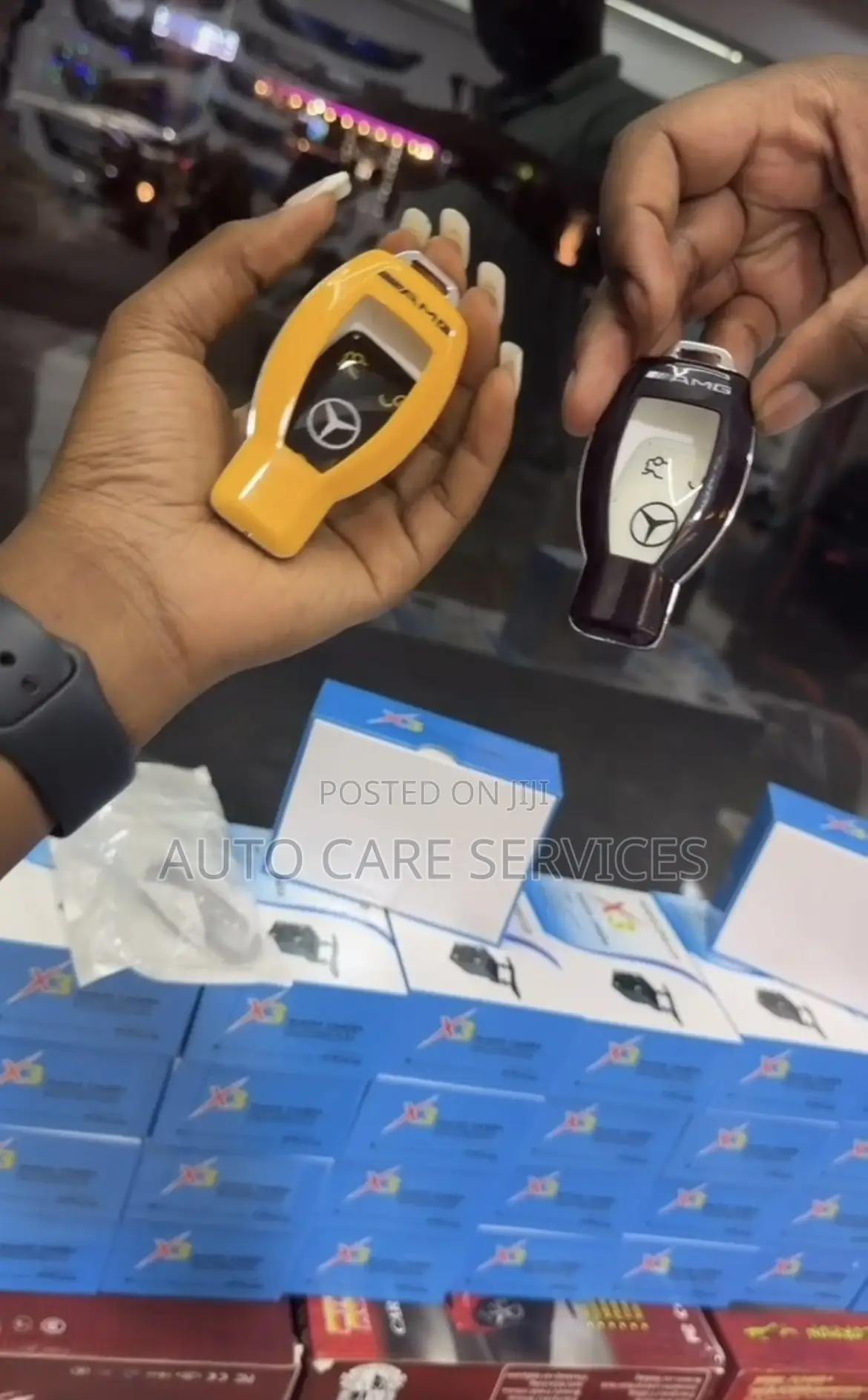 Customized Benz Car Logo