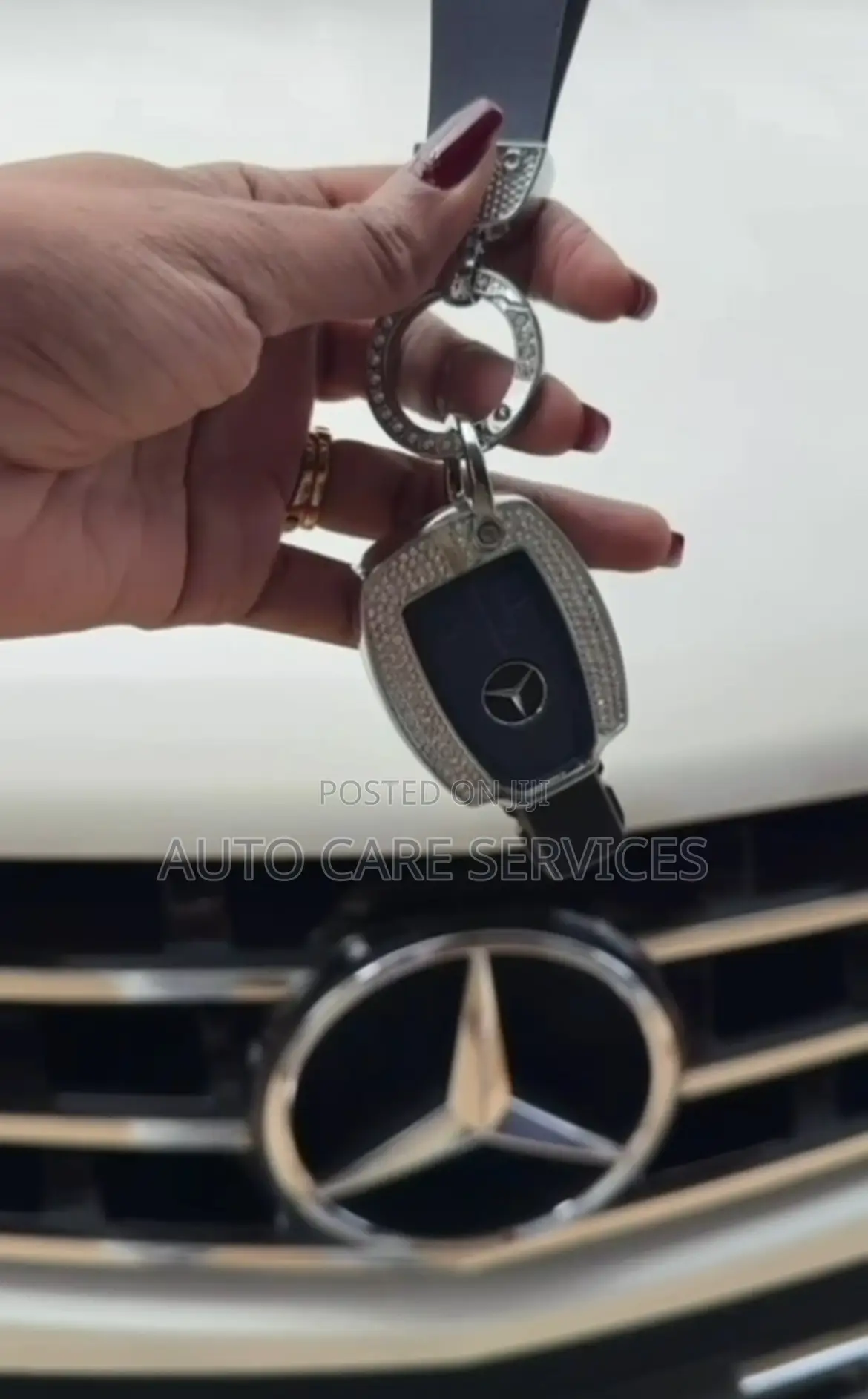 Glitter Car Key Cover