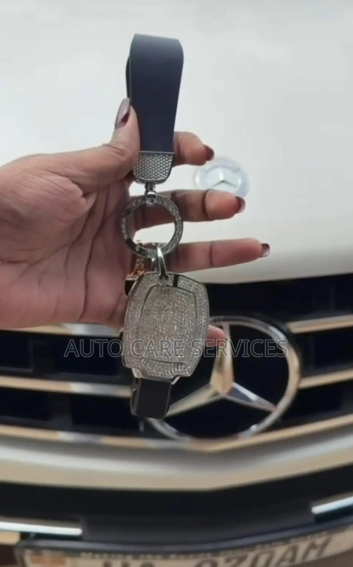 Glitter Car Key Cover
