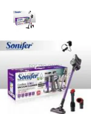 Sonifer Cordless 3-in-1 Stick Vacuum Cleaner - Multicolo