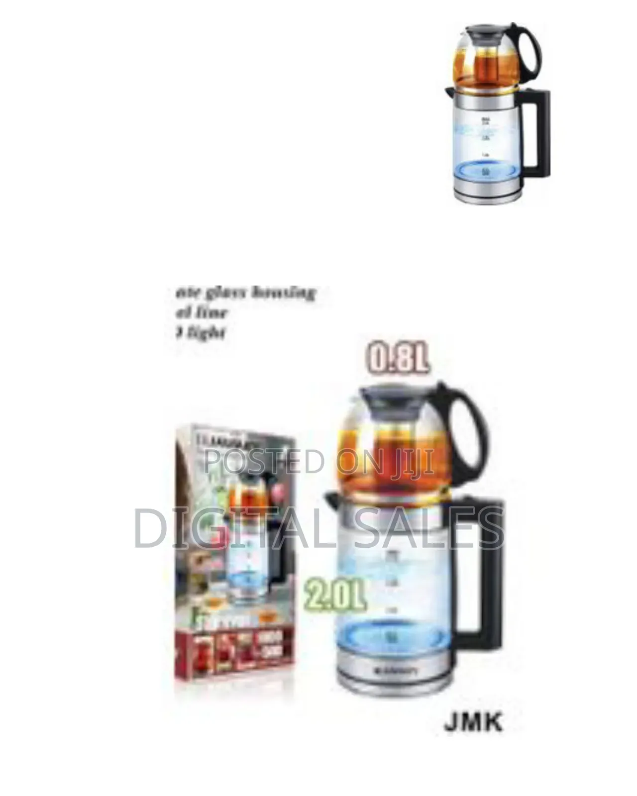 Jamaky 2.0l Electric Tea Kettle -