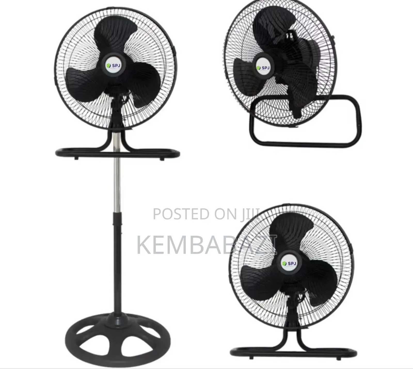 Metallic Electric Stand Fan