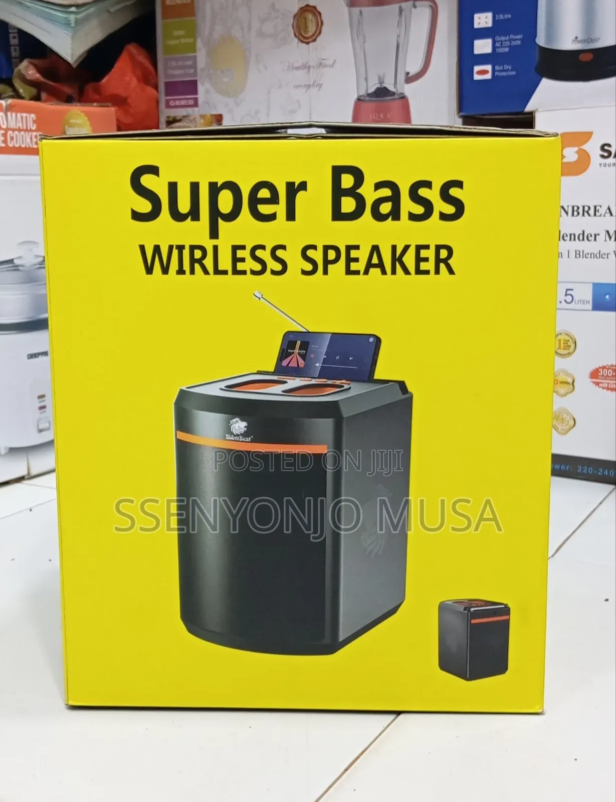 Boombest Super Bass Bt Wireless Speaker – 40w Powerful Sound, 7200mah