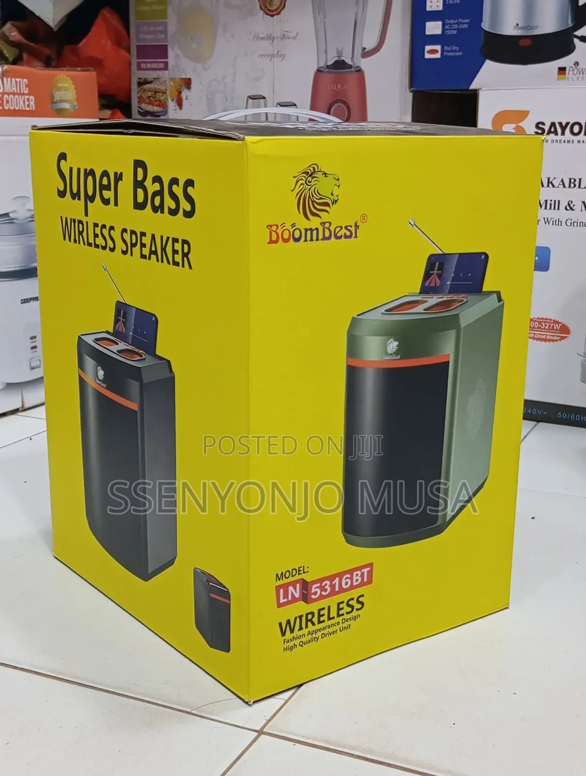 Boombest Super Bass Bt Wireless Speaker – 40w Powerful Sound, 7200mah