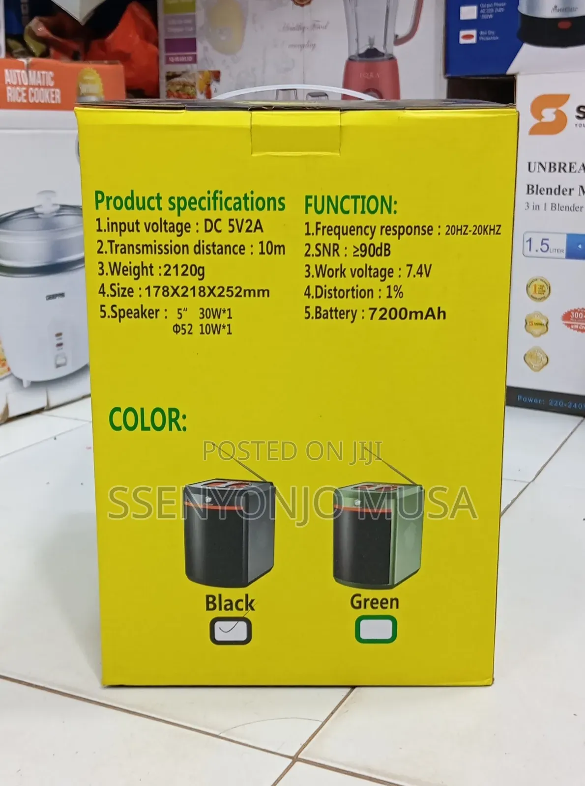 Boombest Super Bass Bt Wireless Speaker – 40w Powerful Sound, 7200mah