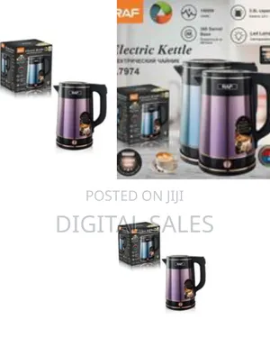Raf Stylish Cordless Electric Kettle With Swivel Base -