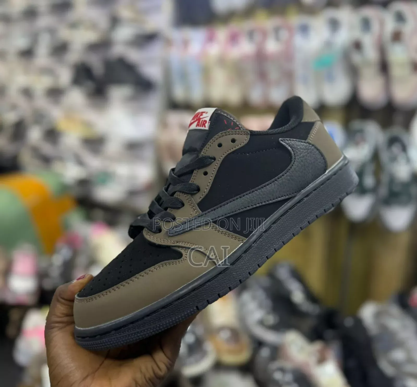 Nike Jordan 1 Low Og Sp X Travis Scott "Velvet Brown
