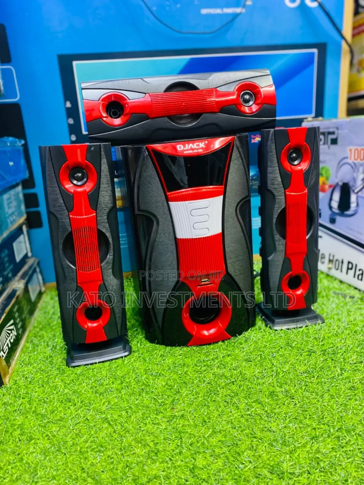 Djack Red And Black Super Bass Woofer
