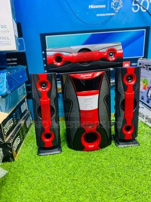 Djack Red And Black Super Bass Woofer