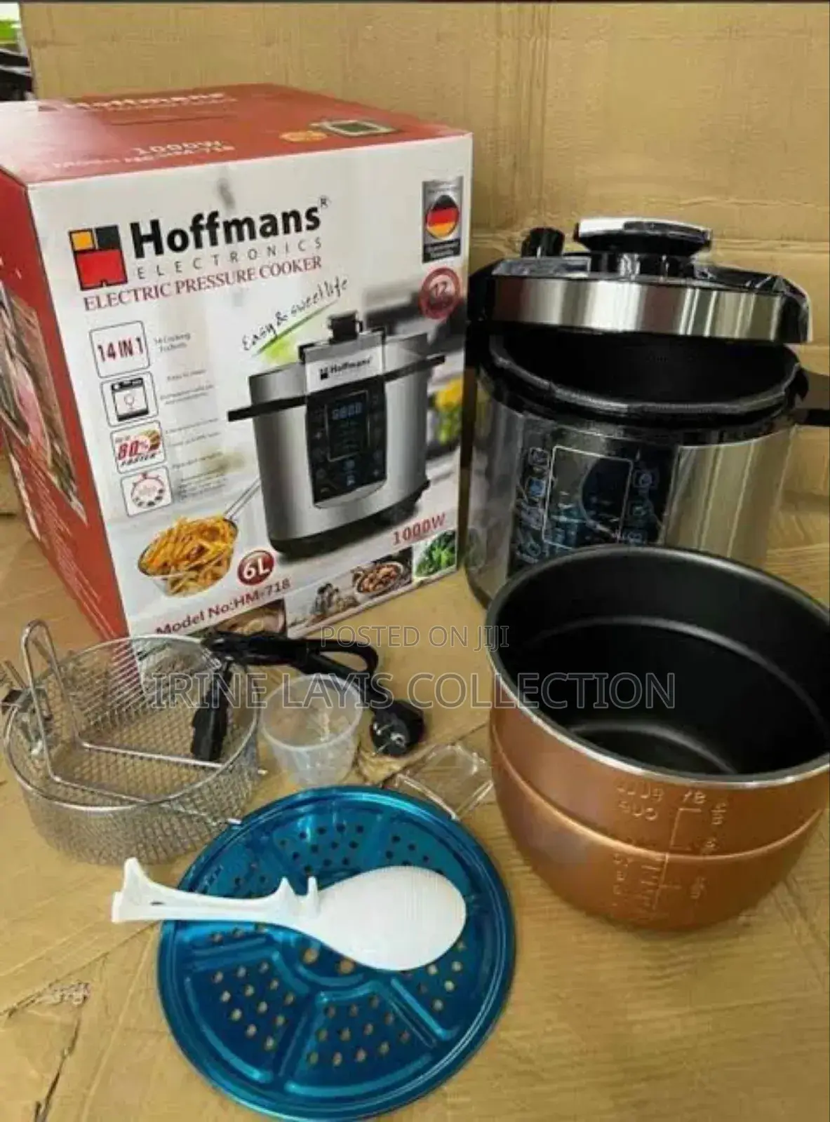14 in 1electric Pressure Cooker, Steamer and Slow Cooker
