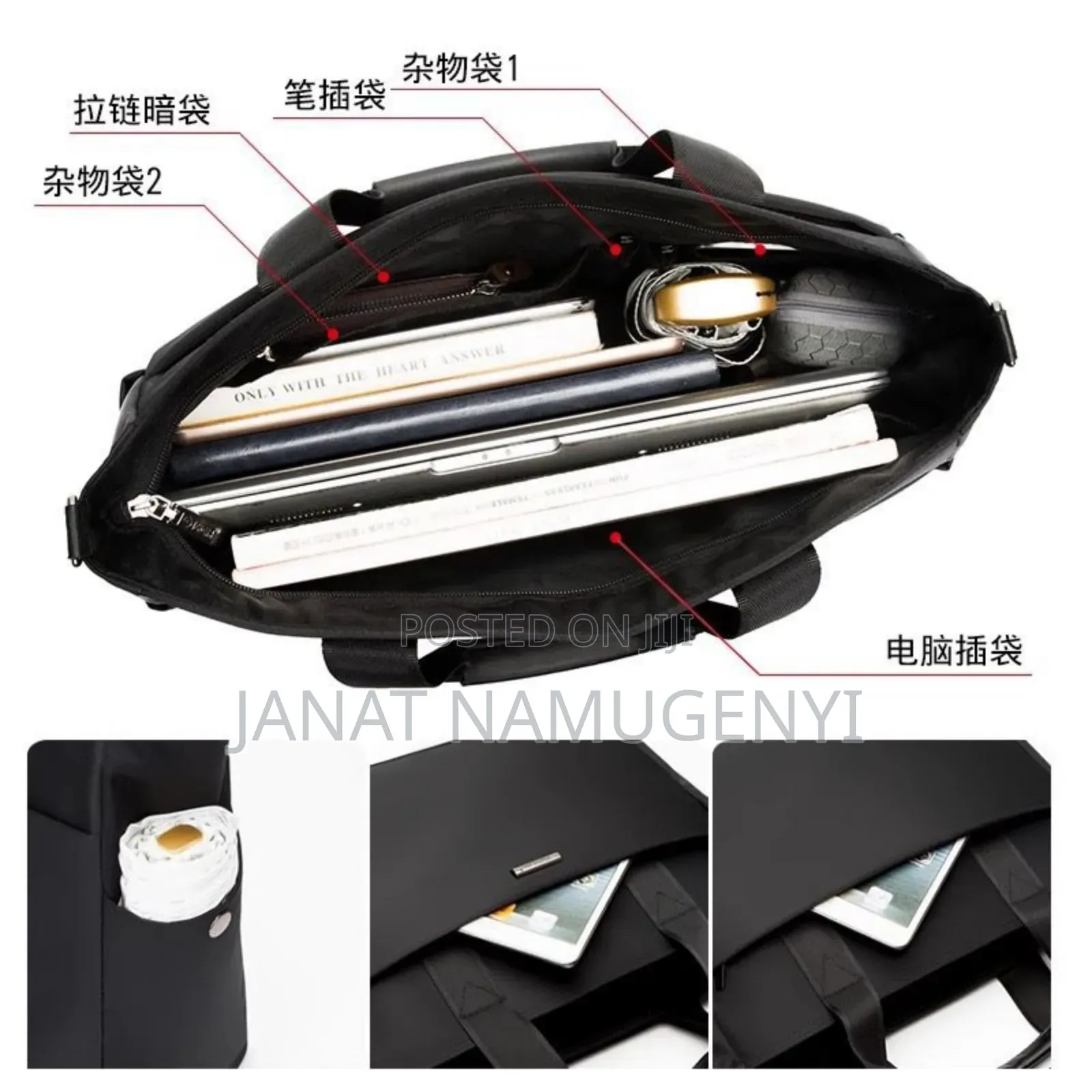 Laptop Bag Available With Long Strap