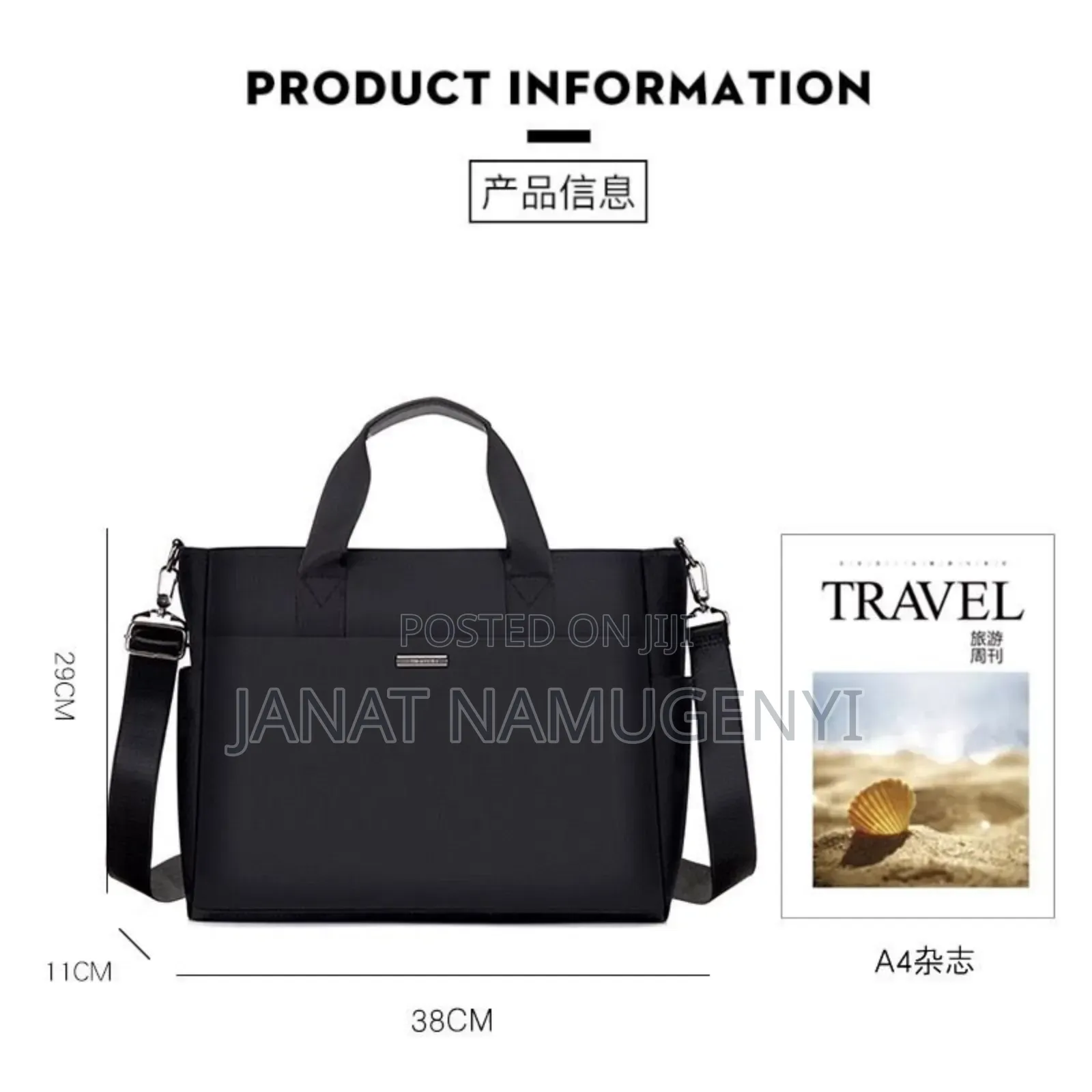 Laptop Bag Available With Long Strap