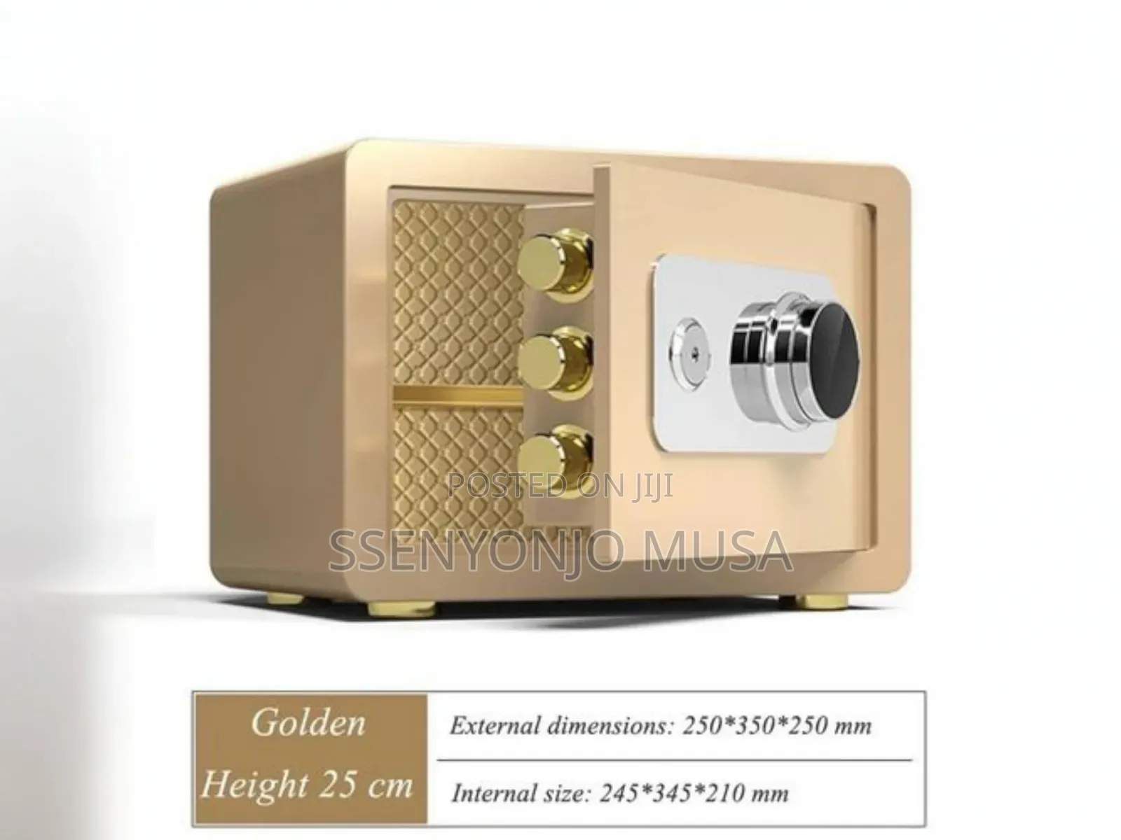 Strongbox Fireproof & Waterproof Security Safe Box – Steel Safe