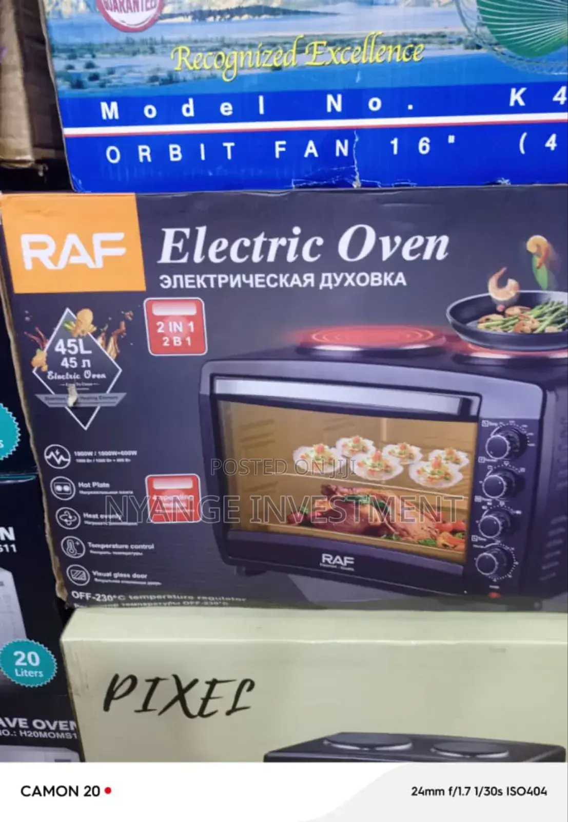 Raf Electric Oven . 45l Electric Oven.