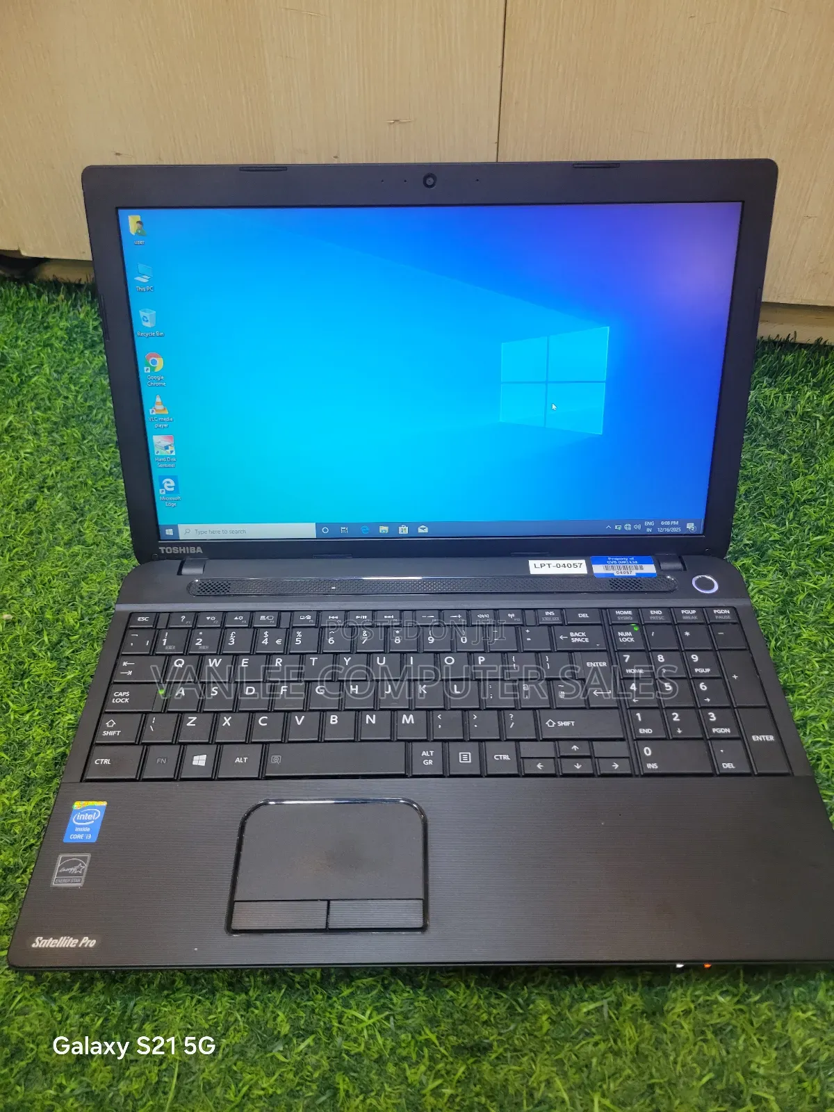 Laptop Toshiba Satellite Pro C650 4GB Intel Core I3 HDD 500GB
