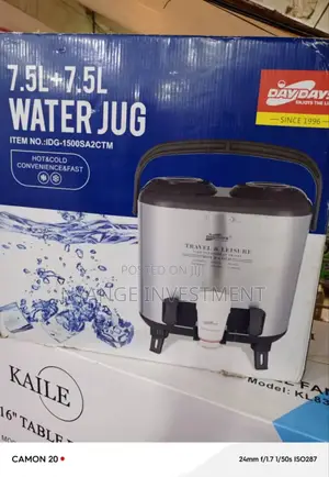 Water Travel Jug.