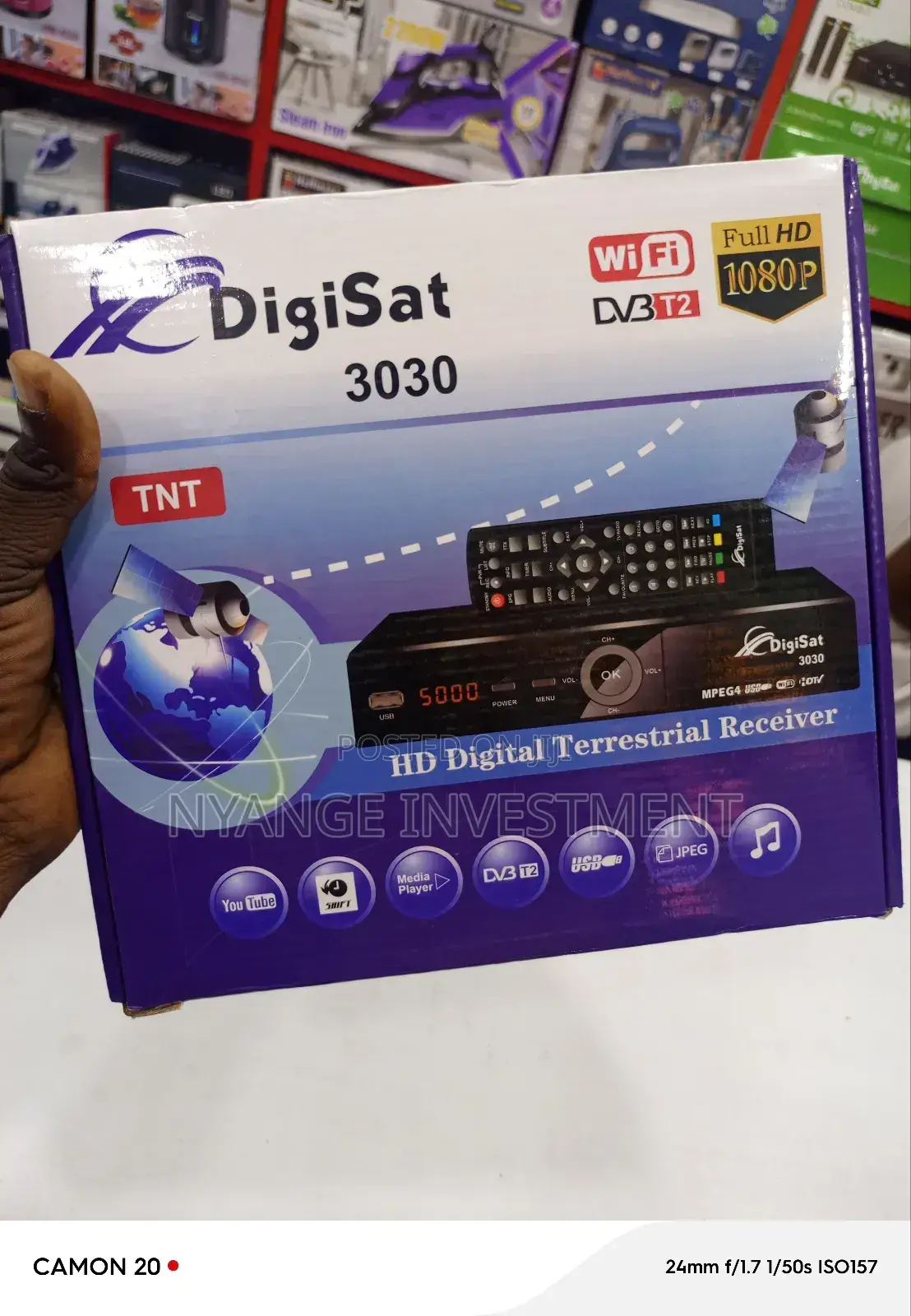 Digisat 3030 Digital Recorder. Free to Air Decorder