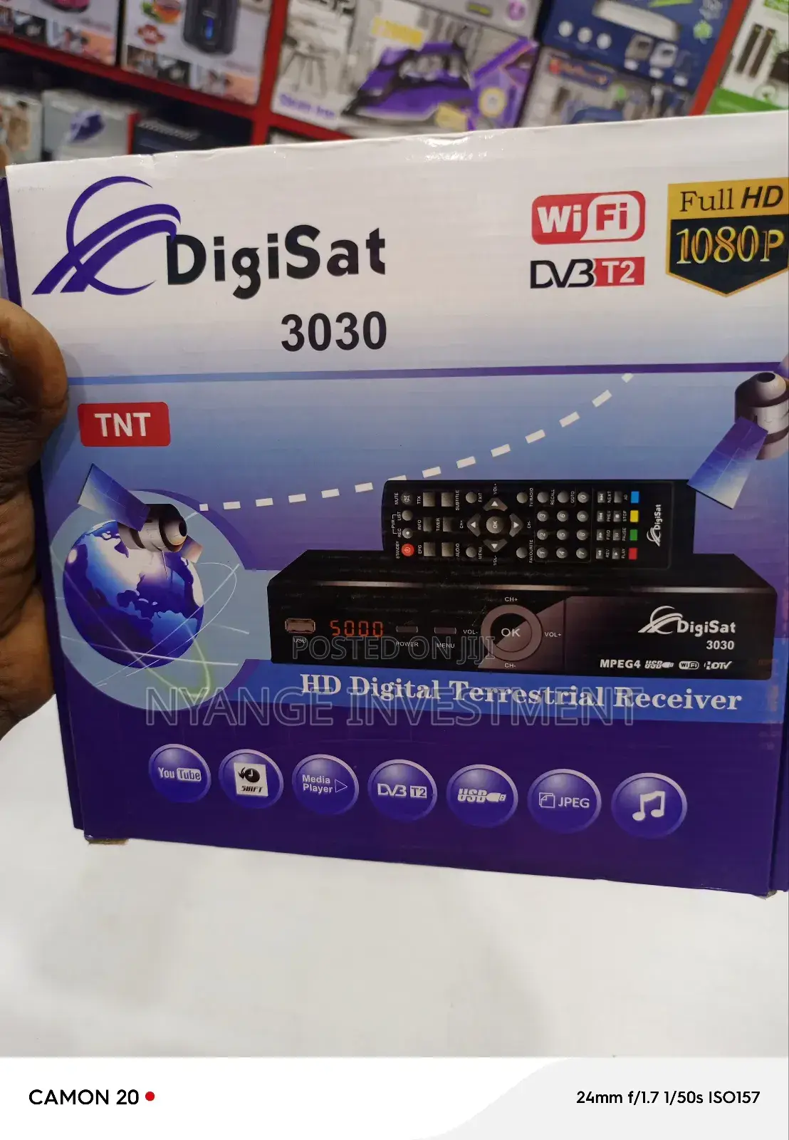 Digisat 3030 Digital Recorder. Free to Air Decorder
