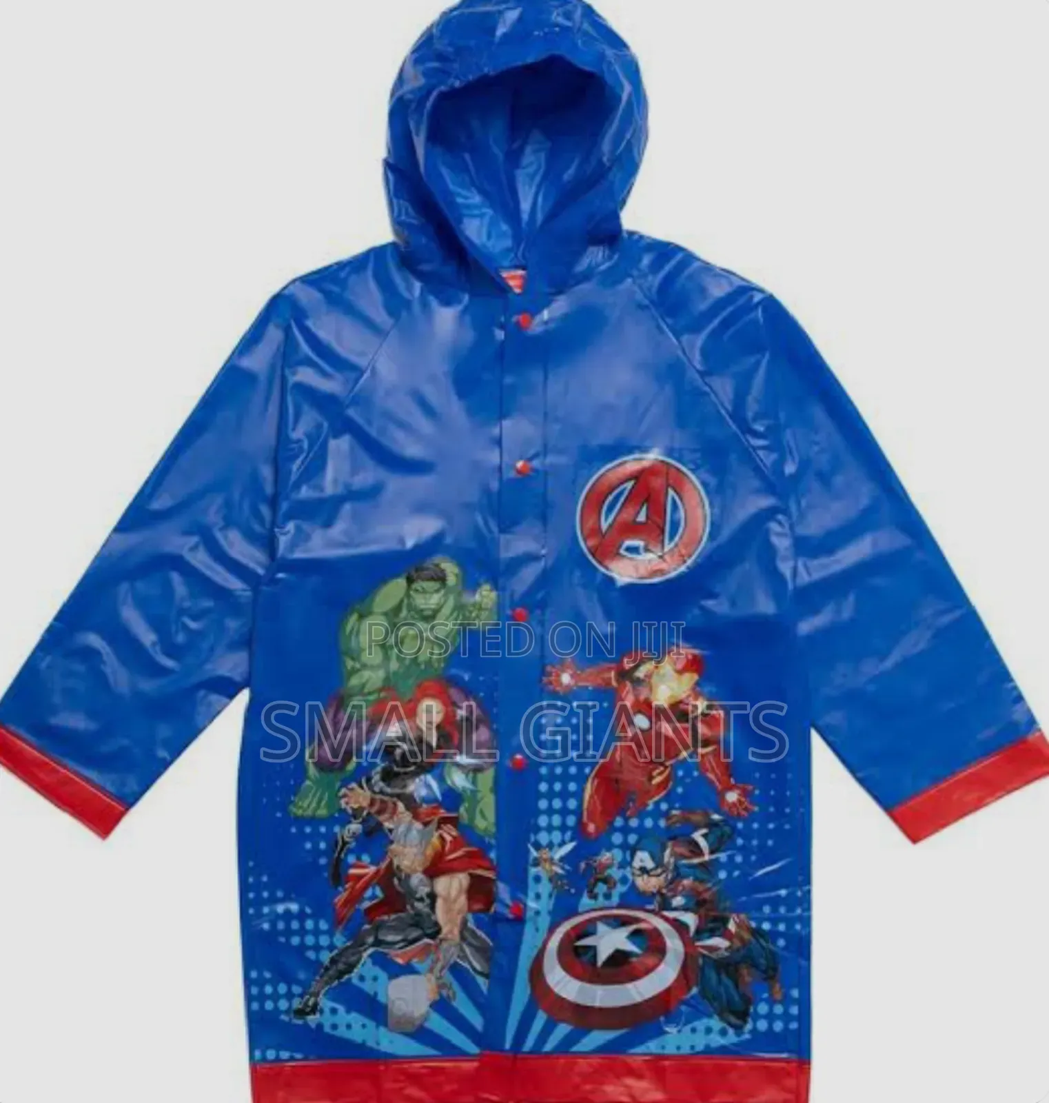 Marvel Captain America Hooded Raincoat
