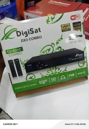 Digsat Dx3 Combo Decorder. Free to Air Decorder