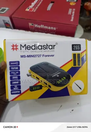 Mediastar Digital Satelite Receiver. Digital Decorder