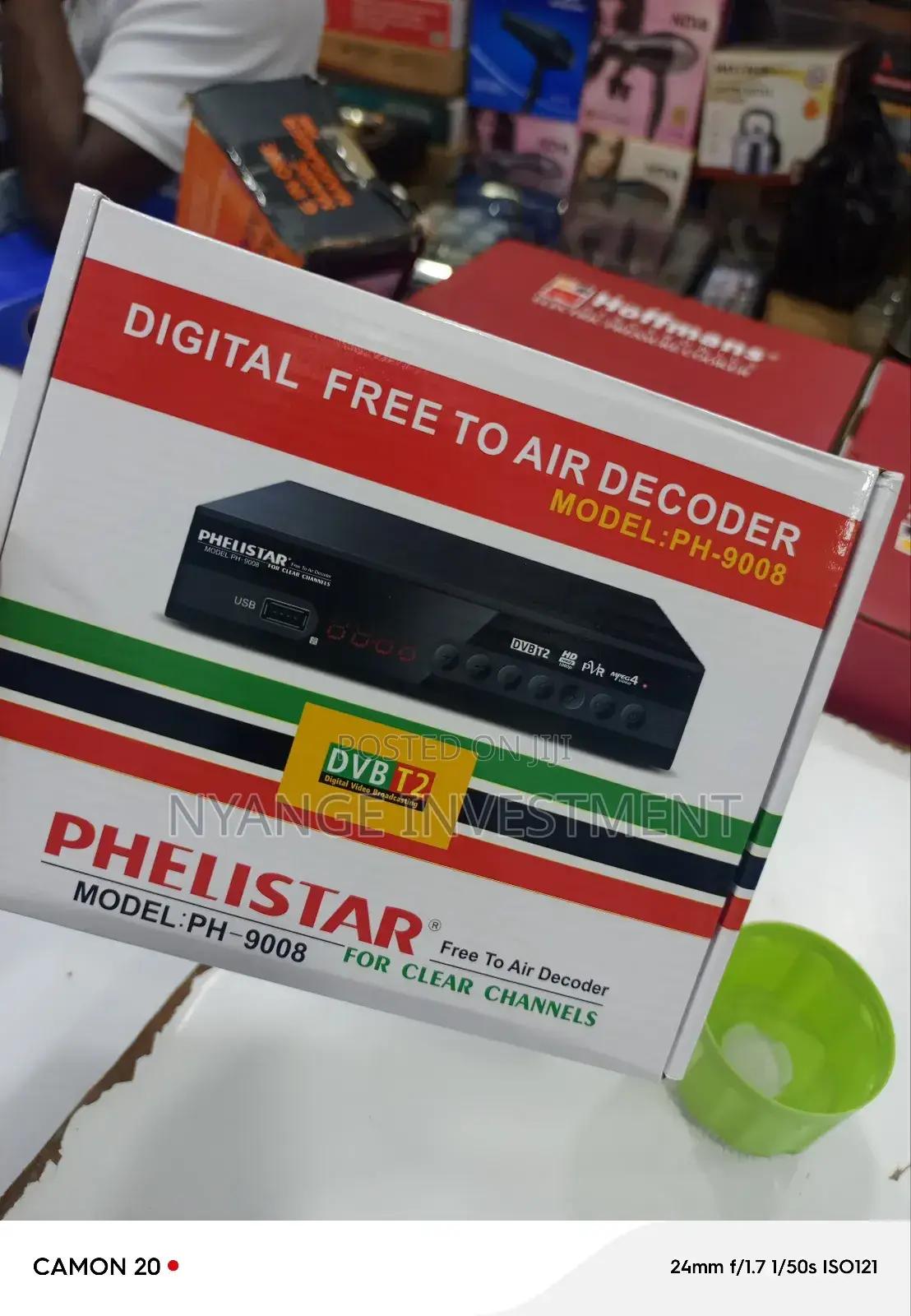 Digital Free to Air Decorder. Phelistar Free to Air Decorder