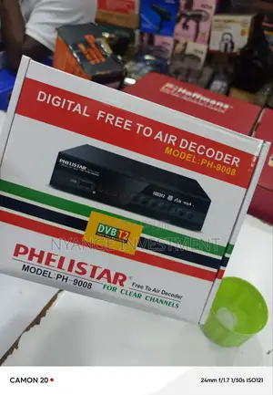 Digital Free to Air Decorder. Phelistar Free to Air Decorder